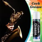 Tondiamo 6 Pieces Cork Grease for Clarinet Flute Grease Lubricant Tube Cleaning and Care Product Woodwind Instruments Accessory for Saxophone Clarinet Flute Supplies