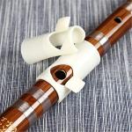 CCeCCe 2 Pack Flute Wind Director Practice Tool Clip on Embouchure Blowing Aid Nozzle Air Stream Training Devices for Beginner Dizi Chinese Bamboo Flute Xiao Woodwind Flute Wooden Flutes Easy to Blow