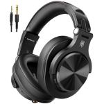 OneOdio A70 Bluetooth Over Ear Headphones, Wireless Headphones with 72H Playtime, Hi-Res, Built-in Mic, 3.5mm/6.35mm Wired Audio Jack for Studio Monitor & Mixing DJ Guitar AMP, Computer PC Gaming