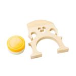 Pinikuyiro Full-Size Cello, Beginner Cello 4/4, Acoustic Cello Kit with Portable Bag, Bow,Rosin, String Musical Instruments (White)