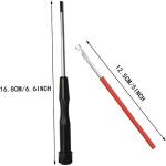 Jiayouy 6Pcs Durable Woodwind Instrument Repair Tool Steel Spring Hook Screwdriver Reverse Tweezers Trimming Tools Set for Sax Clarinet Oboe Flute Piccolo