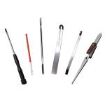 Jiayouy 6Pcs Durable Woodwind Instrument Repair Tool Steel Spring Hook Screwdriver Reverse Tweezers Trimming Tools Set for Sax Clarinet Oboe Flute Piccolo