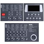 Hricane Piano Keyboard, 61 Keys Beginner Electronic Keyboard Portable Digital Music Keyboard, Early Education Music Instrument with Microphone & Music Sheet Stand