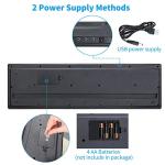 Hricane Piano Keyboard, 61 Keys Beginner Electronic Keyboard Portable Digital Music Keyboard, Early Education Music Instrument with Microphone & Music Sheet Stand