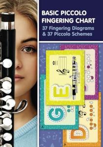 Basic Piccolo Fingering Chart: 37 Fingering Diagrams & 37 Piccolo Schemes (Fingering Charts for Woodwind Instruments)