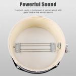 EASTROCK Junior Drum Set, 3 Piece 14'' Junior Drum sets for Drummer,Beginner, Drum Set for 5-7 Years Old with Adjustable Throne,Cymbal,Pedal,Drumsticks (Gray)