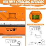 Kmise Mini Keyboard Piano 32 Key Small Portable Digital Electronic Keyboard with 30 Demo Songs Musical Gift for Beginners Kids(No Power Cord Included)