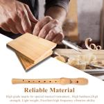 Eastrock Recorder Instrument for Adults Beginners Maple Wood C Key Soprano Recorder German Style 2 Piece With Hard Case