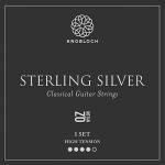 KNOBLOCH STRINGS - Spanish Guitar Strings | 500SSQ Sterling Silver | High Tension 34.5 | Warm Bass | Soft Treble | Powerful Resonance with Sweet Lyric | Classical Flamenco String Set