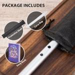 VixxNoxx Irish Tin Whistle in C Key with Music Book & Bag, 6-Hole Traditional Penny Whistle Flute for Adults & Beginners, Brass Wind Instrument for Celtic Folk Music (Sliver)