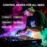 Wuzstar 27-Eye Party DJ Light with Remote, LED Strobe Effects, DMX Control & Sound Activity - Disco Stage Lighting for Clubs, Weddings, DJ Shows, Xmas, Halloween