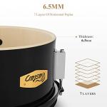 Drum Set Eastar 16 inch 5-Piece, Junior Drum Kit for Beginners Kids Teenagers with Adjustable Throne and Cymbal, Pedal & Drumsticks, Metallic Black (EDS-350MBK)