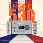 AKLOT Multi-Zone Electric Drum Set: 4 Dual-Trigger Quiet Mesh Drums, 360 Sounds, 10 User Kits, Cymbals with Choke, Electronic Drum Set with Throne, Headphones, Lesson Book for Beginner (B-CORE530Pro)