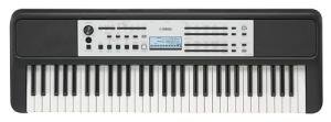 Yamaha YPT-380 61-Key Touch Sensitive Portable Keyboard, Grand Piano Sound, Acoustic Piano Touch with Power Adapter YPT380