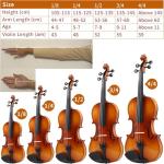 LeSage Professional Violin for Kids,1/4, Classical String Musical Instrument, Performance Grade (1/4)