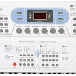 Hricane Keyboard Piano Lighted Keys for Beginner Adults Teens Kids, 61 Key Electronic Music Keyboard with Teaching Modes Powered by USB or Battery with LCD Display Microphone Headphone Jack