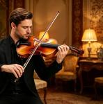 LeSage Professional Violin for Adults, Full Size 4/4, Classical String Musical Instrument, Performance Grade (FULL)