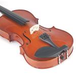 Mendini by Cecilio 14 Inch Solid Wood Viola Set for Beginners - Hand Carved Acoustic Viola Kit with Hard Case, Bow, Rosin, Bridge and Extra Strings