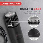 PylePro Dynamic Handheld Microphone, Professional Moving Coil Mic with Built-in Pop Filter, Wide Frequency Response, High Signal Output, Rugged Design, Low Noise Circuitry, 15' ft. XLR Cable Included