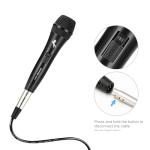 Marengo Dynamic Vocal Microphone for Karaoke Speaker,Wired Handheld Mic with On and Off Switch and 13ft Detachable Cable