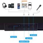 Funtaki 61 Key Electronic Keyboard Piano with Lighted Up Keys, Musical Mini Keyboard Piano with keyboard stand, Digital Portable Synthesizer Keyboards for Beginners Kids Adults (Black)