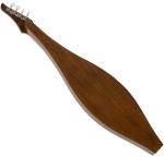 Applecreek ACD100 Dulcimer 4-String Spruce Teardrop Appalachian Mountain Instrument with Bag, Hal Leonard Book, D'Addario J64 Strings Bundle - Made in Romania ACD100K