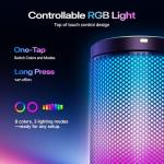 MAONO USB Gaming Microphone for PC, Noise Cancellation Condenser Mic with RGB Lights, Mute, Gain for Streaming, Recording, Podcast, Chat, Twitch, YouTube, Discord, Computer, PS5, PS4, GamerWave