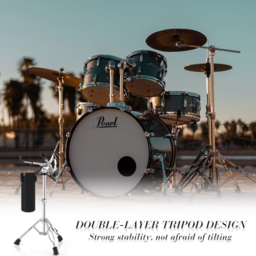Landhoow Double Braced Adjustable Snare Drum Stand