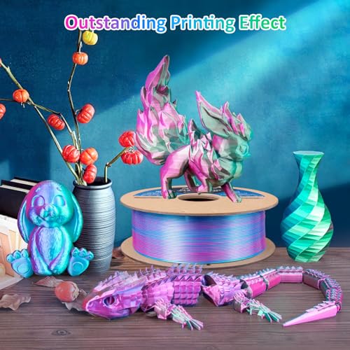 3Dgenius Triple Color Silk PLA Filament 1.75mm