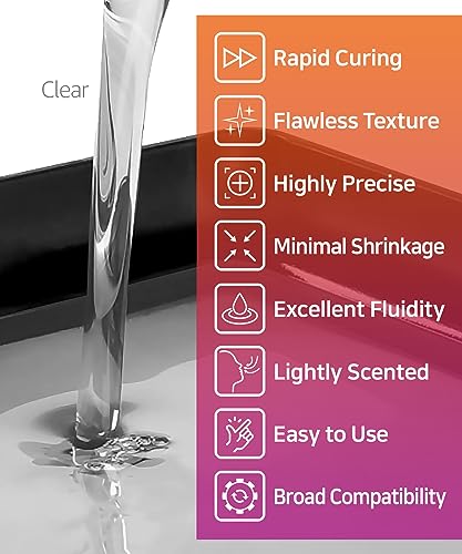 SuperElastic 3D Printer Resin, Soft Silicone - 1000g