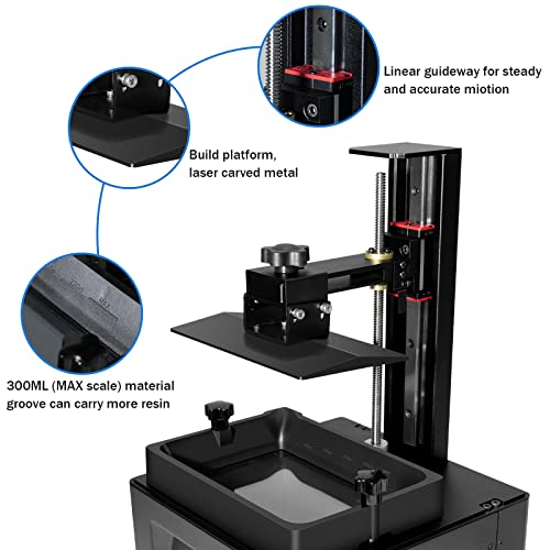AsterHome Ultra-Quiet High Precision Resin 3D Printer