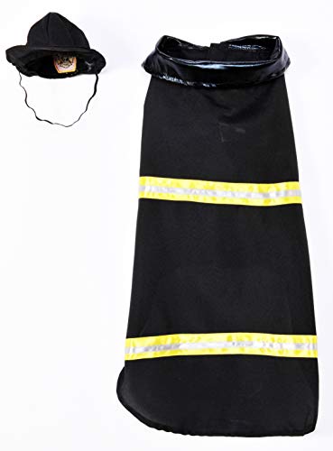 Fire Fighter Costume for Pets - Medium Size