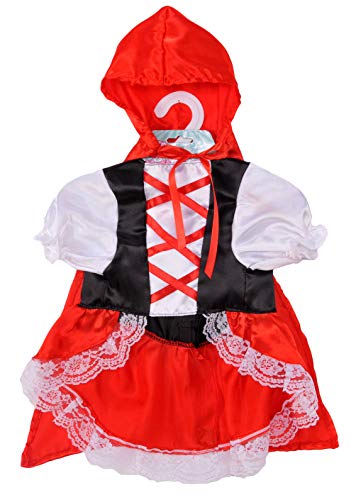 Red Riding Hood Costume for Medium Dogs