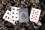Bicycle Cinder Premium Silver Smoke Playing Cards