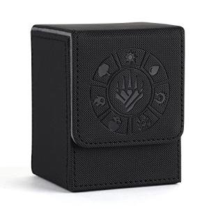 Arkeiliy Black Card Deck Box with Sleeves