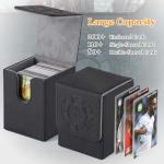 Arkeiliy Black Card Deck Box with Sleeves