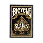 Bicycle 6 Deck Black and Gold Spades Set