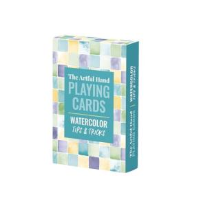 Artful Hand Watercolor Playing Cards & Tricks