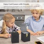 Arkeiliy Black Card Deck Box with Sleeves