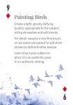 Artful Hand Watercolor Playing Cards & Tricks