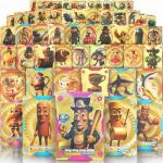 Italian Brainrot Gold Cards & Keychain Blind Box