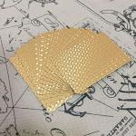Waterproof Gold Poker Playing Cards for Parties