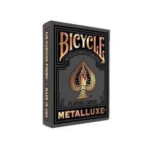 Bicycle Black and Gold Metalluxe Playing Cards