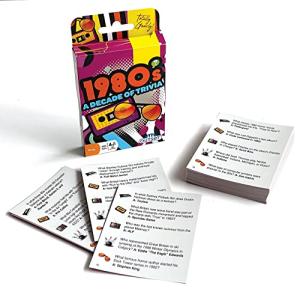1980's Trivia Travel Pack Card Game