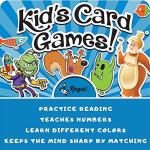 Regal Games Kids Card Game Set - 6 Classic Games