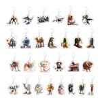 Italian Brainrot Gold Cards & Keychain Blind Box