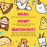 Taco Cat Goat Cheese Pizza Fun Card Game