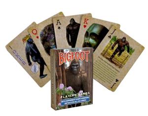 Squatch METALWORKS Bigfoot Playing Cards - 52 Card Deck