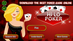 Hilo: Live Casino Style Poker Game