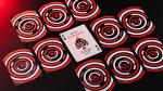 Bicycle Hypnosis Red, Black, White Playing Cards